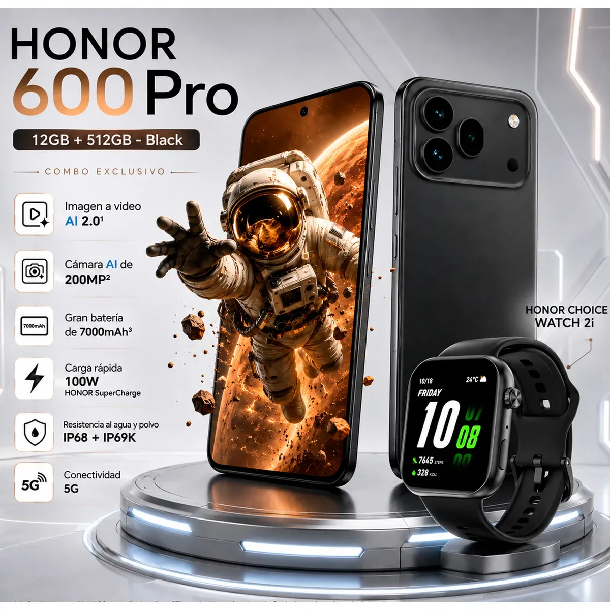 600 Pro 512GB 5G + Choice Watch 2I