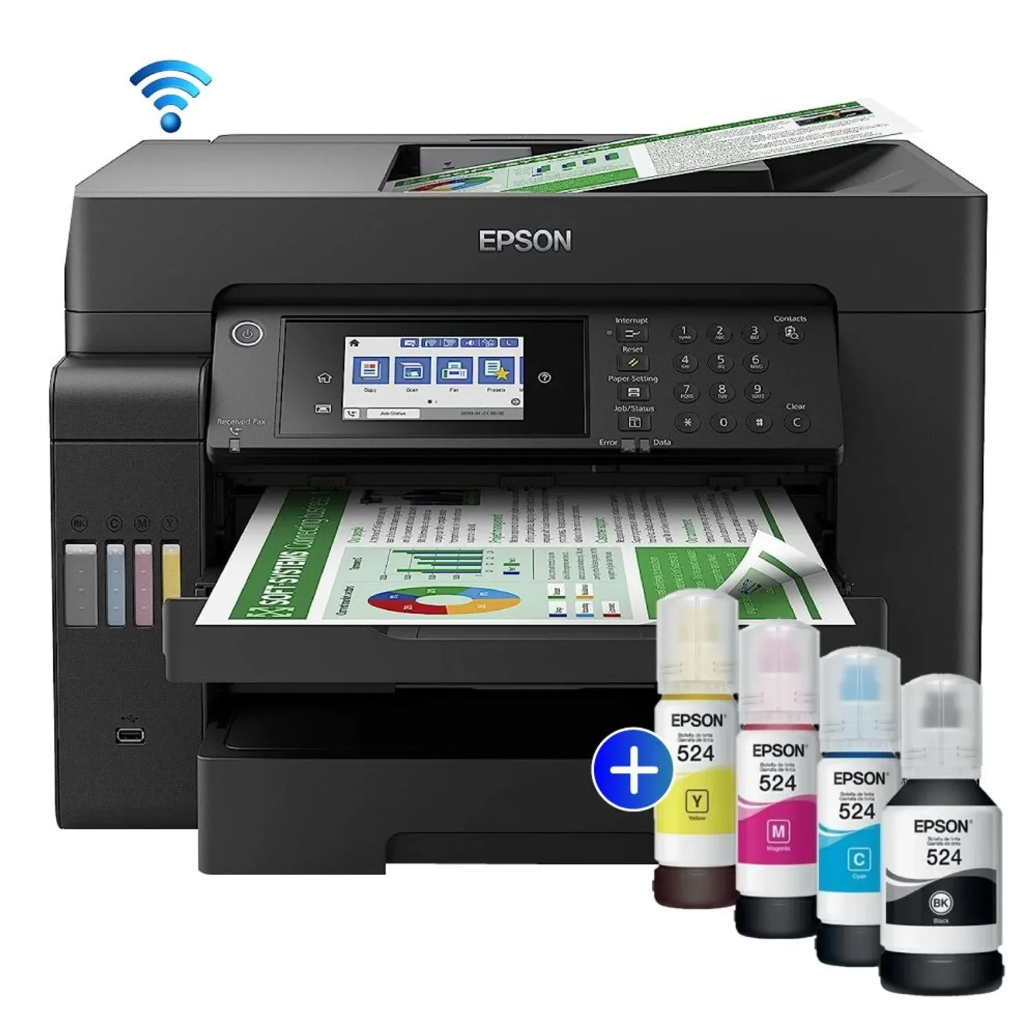 IMPRESORA MULTIFUNCIONAL EPSON L15150 A3+ WIFI ETHETNET  3850
