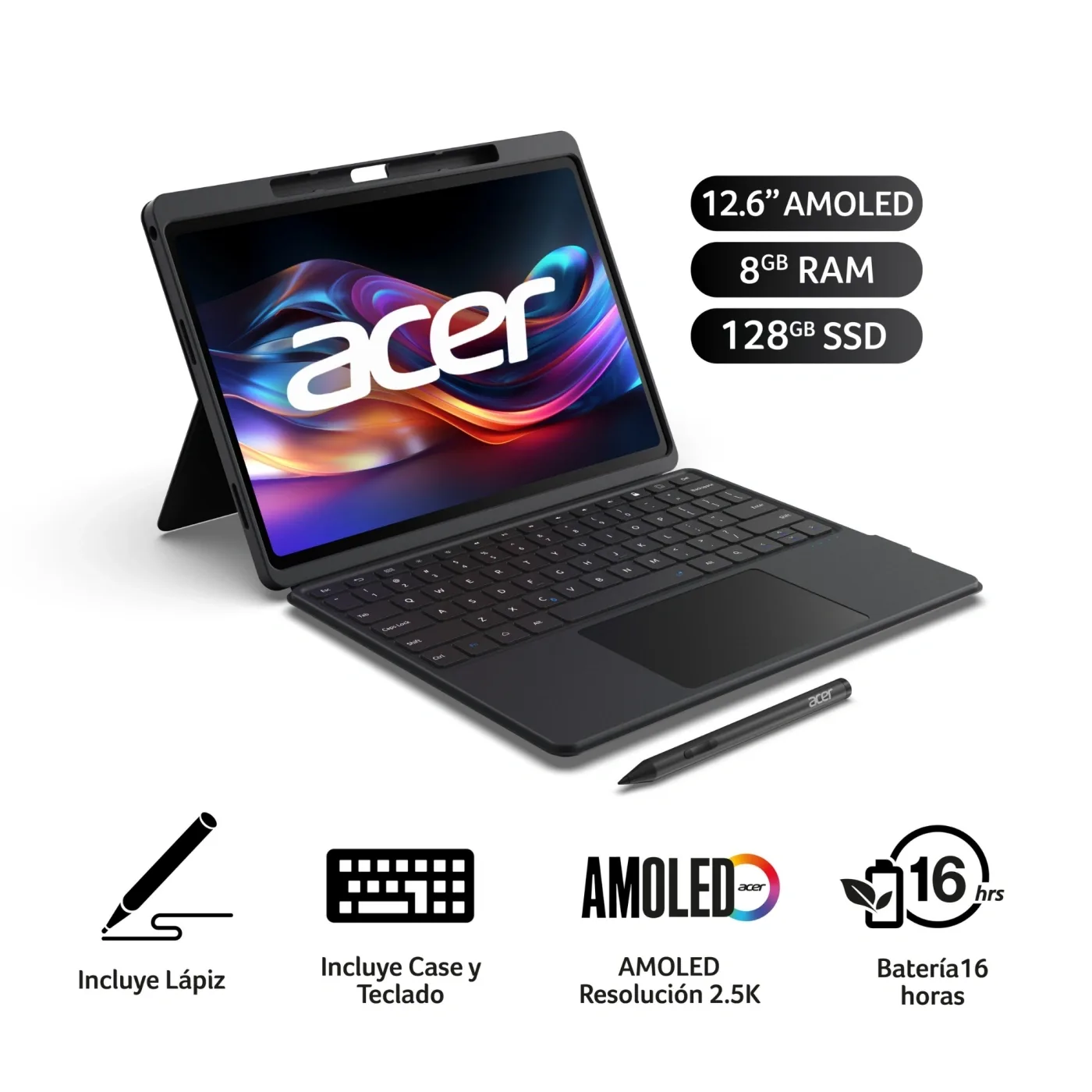 TABLET ACER X12-11  8GB RAM 128GB 12.6"