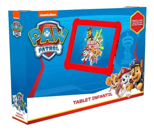 TABLET SMARTEK LET PAW PATROL INFATIL MODELO K75